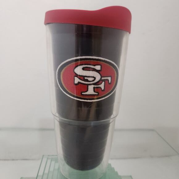 Tervis Double walled 24 ounce San Fransisco 49ers Patch Tumbler - Picture 1 of 5